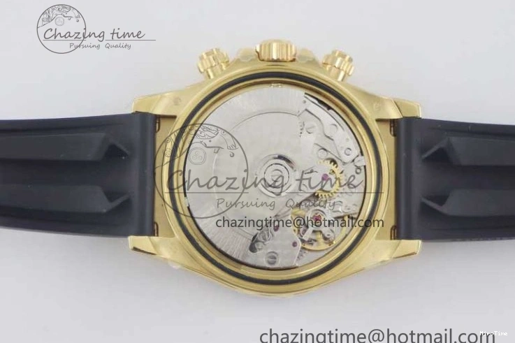 MiroTime 0517 Daytona 116518 TWF 1:1 Best Edition 904L Steel Black Gold Dial on Oysterflex Strap A Comfortable 2422